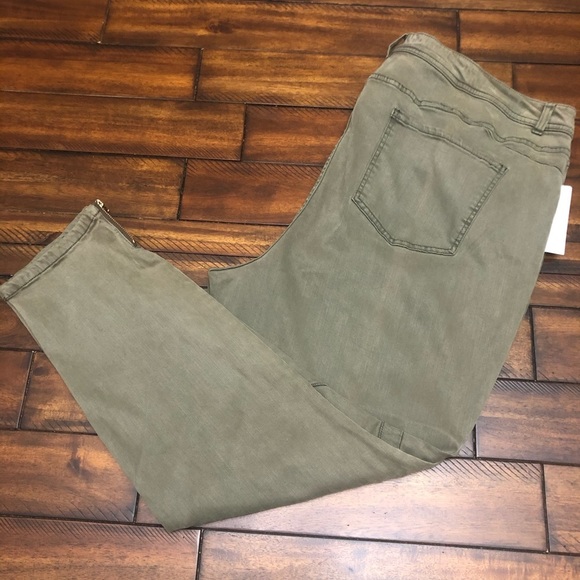 Gibson Latimer Song Sparrow Zippered Skinny Jeans - Picture 5 of 8